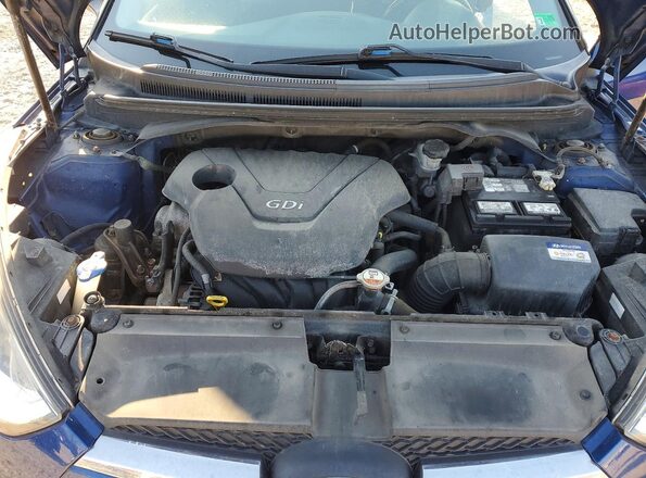 KMHTC6AD5GU291862 2016 HYUNDAI VELOSTER Blue უკანა სალონის ხედი