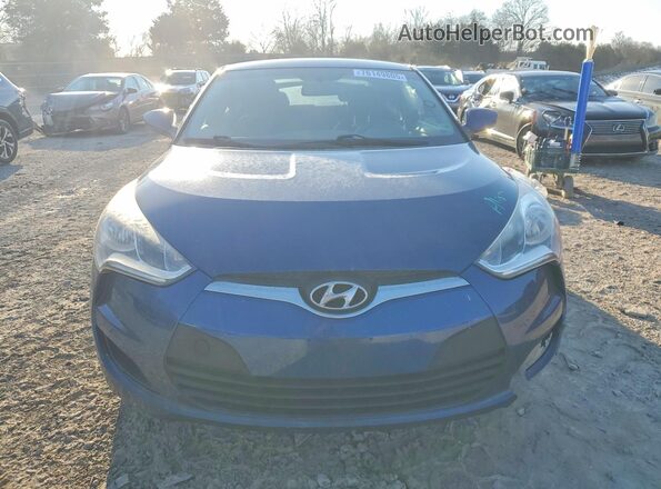 KMHTC6AD5GU291862 2016 HYUNDAI VELOSTER Blue წინა ხედი