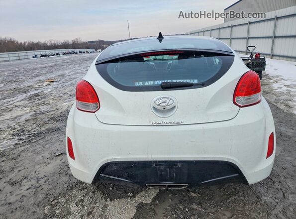 KMHTC6AD5HU317068 2017 HYUNDAI VELOSTER Белый Вид сзади