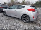2017 Hyundai Veloster Value Edition Серебряный vin: KMHTC6AD5HU322920