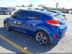 2016 Hyundai Veloster   Синий vin: KMHTC6AD7GU260659