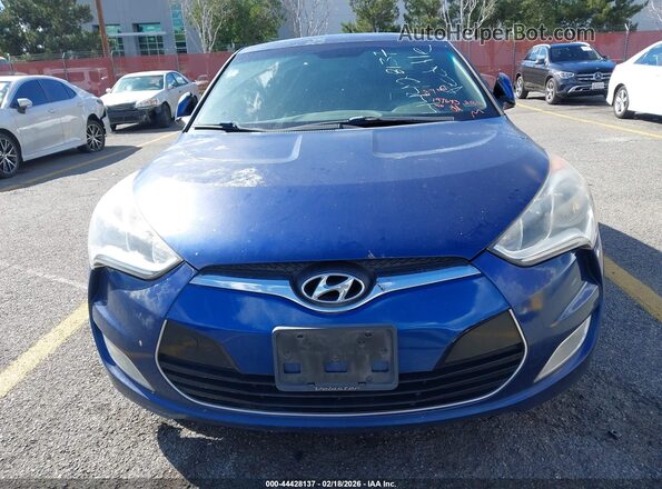 KMHTC6AD7GU260659 2016 HYUNDAI VELOSTER Синий Вид спереди