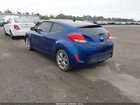 2016 Hyundai Veloster   Blue vin: KMHTC6AD7GU285495