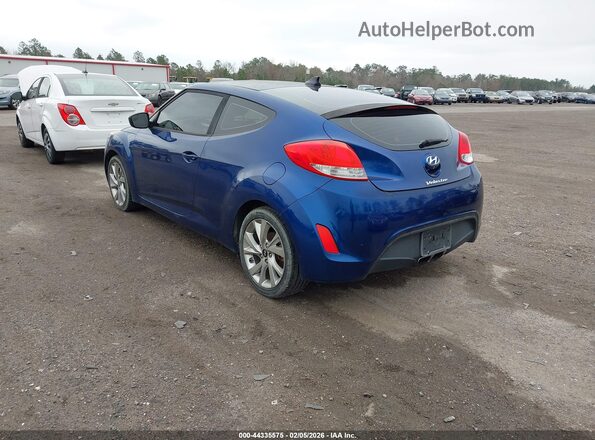 KMHTC6AD7GU285495 2016 HYUNDAI VELOSTER Blue Tył lewy