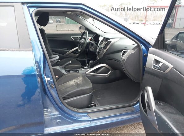 KMHTC6AD7GU285495 2016 HYUNDAI VELOSTER Blue Widok wnętrza z przodu