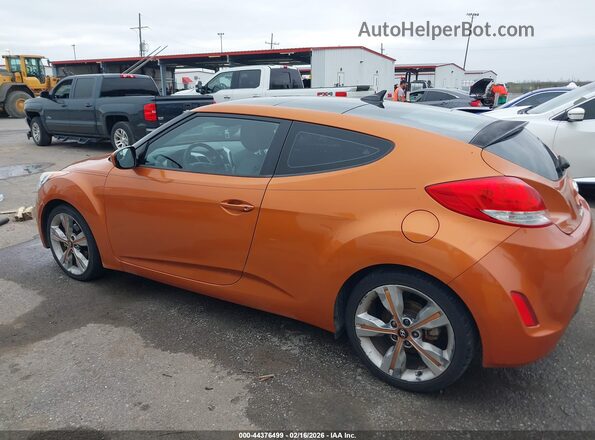 KMHTC6AD7GU291989 2016 HYUNDAI VELOSTER Оранжевый Панорамный вид салона 360°