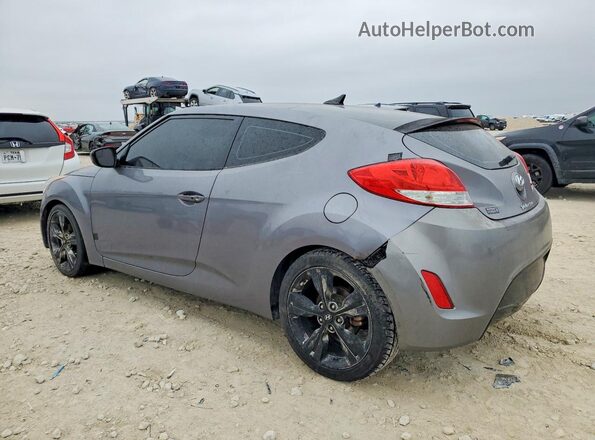 KMHTC6AD7HU323146 2017 HYUNDAI VELOSTER Серый Задняя левая четверть
