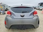 2017 Hyundai Veloster Серый vin: KMHTC6AD7HU323146