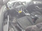 2017 Hyundai Veloster Серый vin: KMHTC6AD7HU323146