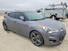 2017 Hyundai Veloster Серый vin: KMHTC6AD7HU323146