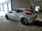 2017 Hyundai Veloster Серебряный vin: KMHTC6AD8HU309742
