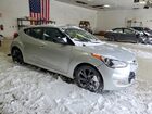 2017 Hyundai Veloster Серебряный vin: KMHTC6AD8HU309742