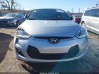 2017 Hyundai Veloster Value Edition Серебряный vin: KMHTC6AD9HU324086