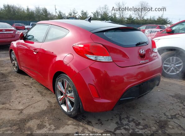 KMHTC6ADXGU263605 2016 HYUNDAI VELOSTER Red უკანა მარცხენა