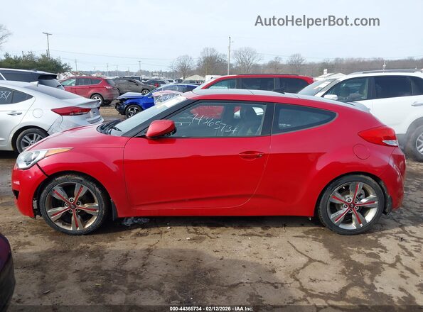KMHTC6ADXGU263605 2016 HYUNDAI VELOSTER Red 