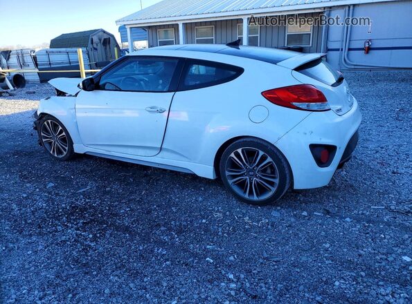 KMHTC6AE4HU310346 2017 HYUNDAI VELOSTER Белый Задняя левая четверть