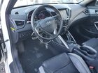 2017 Hyundai Veloster Turbo Белый vin: KMHTC6AE4HU310346