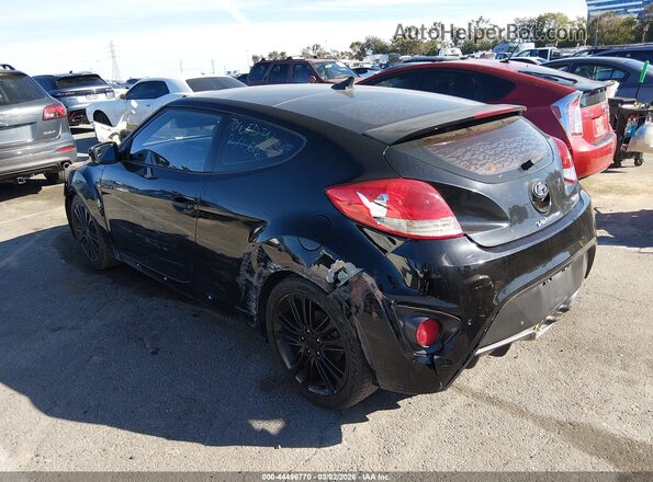 KMHTC6AE9GU266021 2016 HYUNDAI VELOSTER Черный Задняя левая четверть