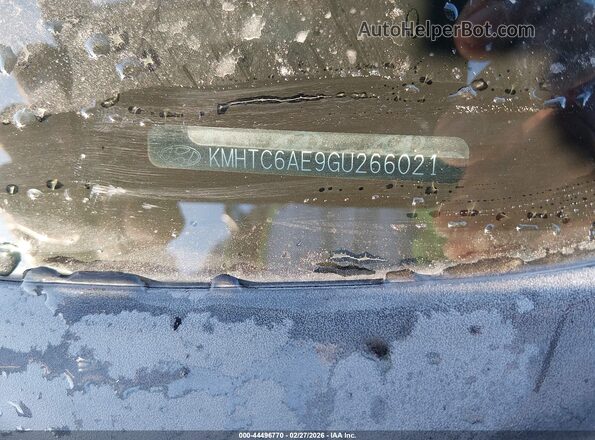 KMHTC6AE9GU266021 2016 HYUNDAI VELOSTER Черный Вид подкапотного пространства