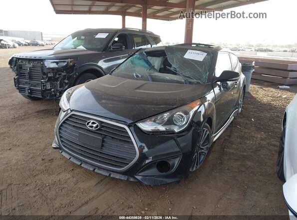 KMHTC6AE9GU292845 2016 HYUNDAI VELOSTER Черный Передняя левая четверть