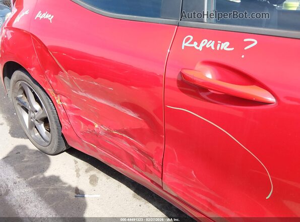 KMHTG6AF2KU018148 2019 HYUNDAI VELOSTER Red Вид спереду