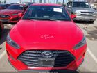 2019 Hyundai Veloster 2.0 Red vin: KMHTG6AF2KU018148