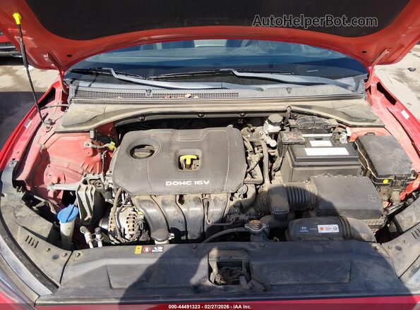 KMHTG6AF2KU018148 2019 HYUNDAI VELOSTER Red Вид ззаду