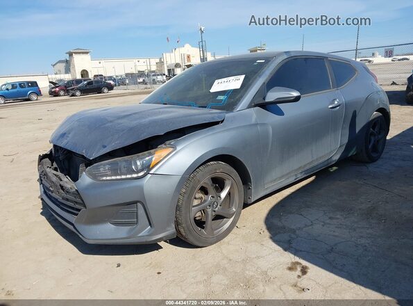 KMHTG6AF8KU017375 2019 HYUNDAI VELOSTER Серый Передняя левая четверть