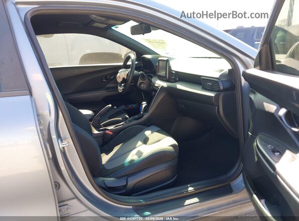 KMHTG6AF8KU017375 2019 HYUNDAI VELOSTER Серый Вид салона спереди