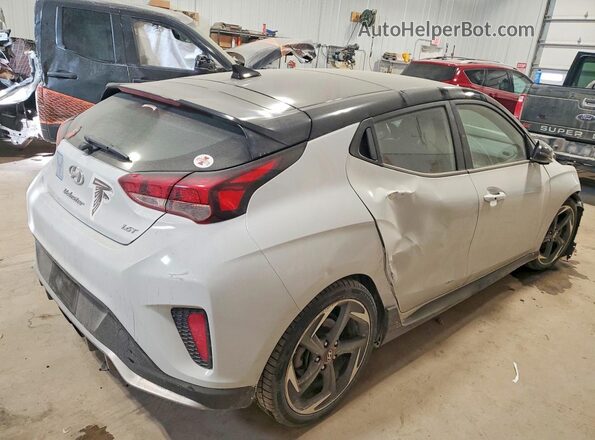 KMHTH6AB2KU011985 2019 HYUNDAI VELOSTER White უკანა მარჯვენა
