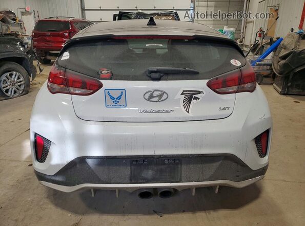 KMHTH6AB2KU011985 2019 HYUNDAI VELOSTER White უკანა ხედი