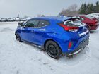 2019 Hyundai Veloster Turbo Синий vin: KMHTH6AB3KU004625