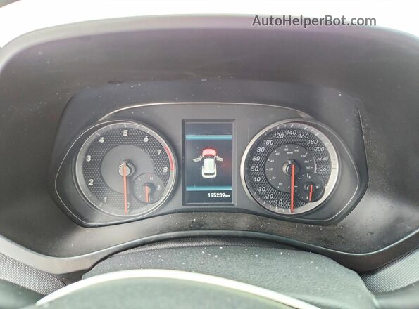 KMHTH6AB3KU004625 2019 HYUNDAI VELOSTER Синий Вид щитка приборов