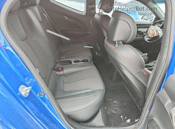 KMHTH6AB3KU004625 2019 HYUNDAI VELOSTER Синий Вид задних сидений