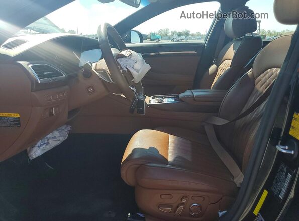 KMTF34PA9LU075768 2020 GENESIS G90 Черный Вид салона спереди