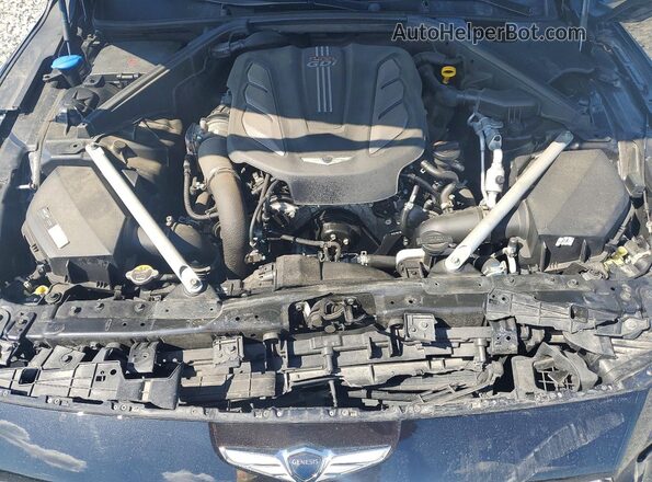 KMTF34PA9LU075768 2020 GENESIS G90 Черный Вид задней части салона