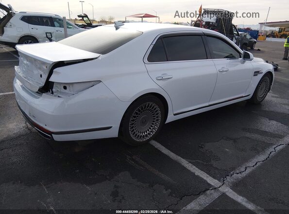 KMTF54PH2LU080821 2020 GENESIS G90 White Trasero derecho