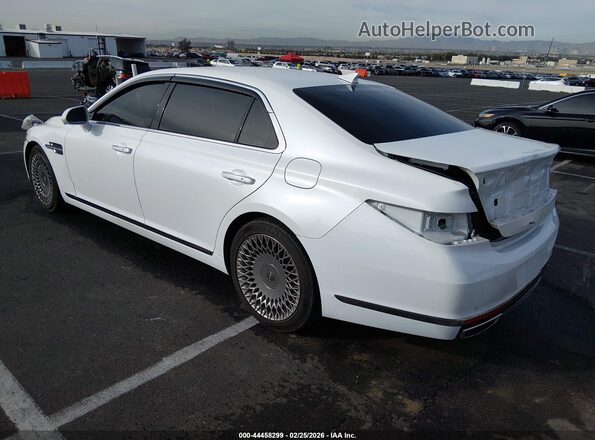 KMTF54PH2LU080821 2020 GENESIS G90 White Trasero izquierdo