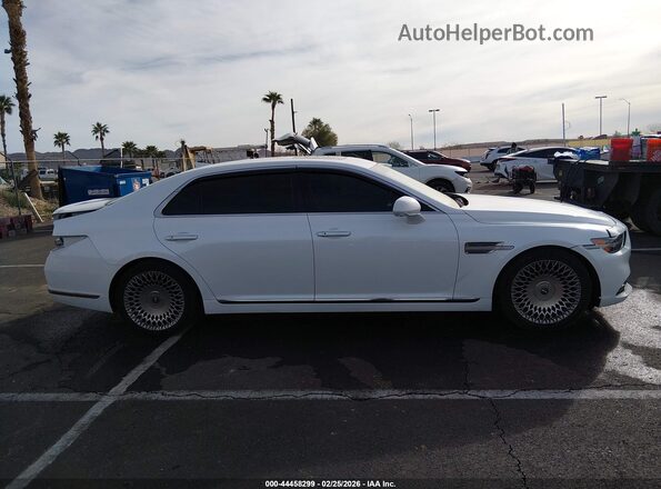 KMTF54PH2LU080821 2020 GENESIS G90 White Vista interior trasera