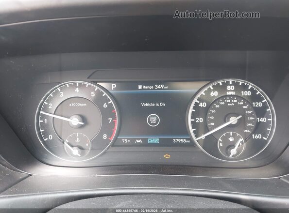 KMTF54PH8LU080788 2020 GENESIS G90 Black Вид задніх сидінь