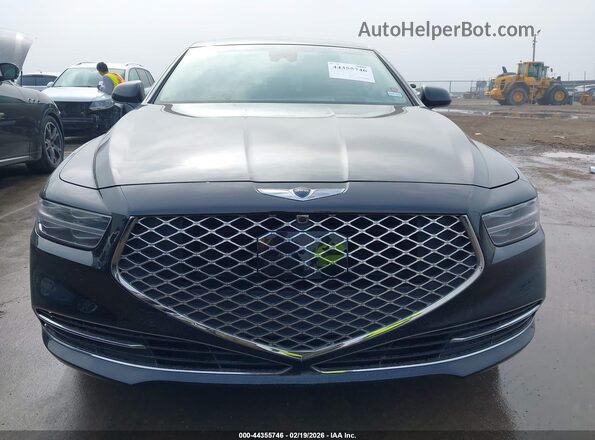 KMTF54PH8LU080788 2020 GENESIS G90 Black Вид щитка приладів