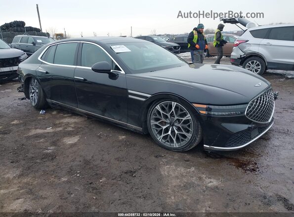 KMTFC4SD4SU047098 2025 GENESIS G90 Черный Передняя правая четверть