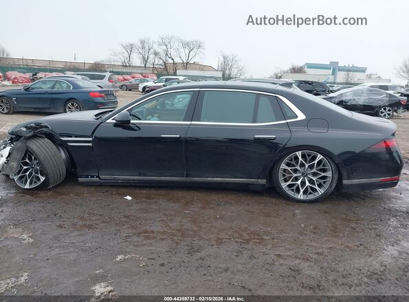 KMTFC4SD4SU047098 2025 GENESIS G90 Черный Вид задней части салона