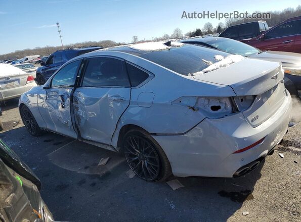 KMTFN4JB0LU337897 2020 GENESIS G80 Белый Задняя левая четверть