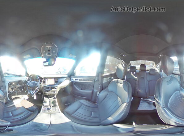 KMTFN4JB0LU337897 2020 GENESIS G80 Белый Панорамный вид салона 360°