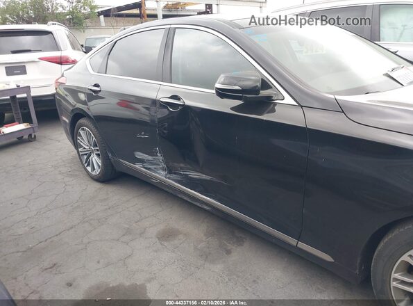 KMTFN4JE3LU331263 2020 GENESIS G80 Черный Панорамный вид салона 360°