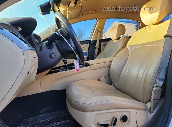 KMTFN4JE4LU337783 2020 GENESIS G80 Белый Вид салона спереди