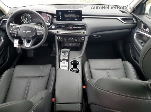 KMTG14SC2TU164939 2026 GENESIS G70 Черный Вид панели приборов