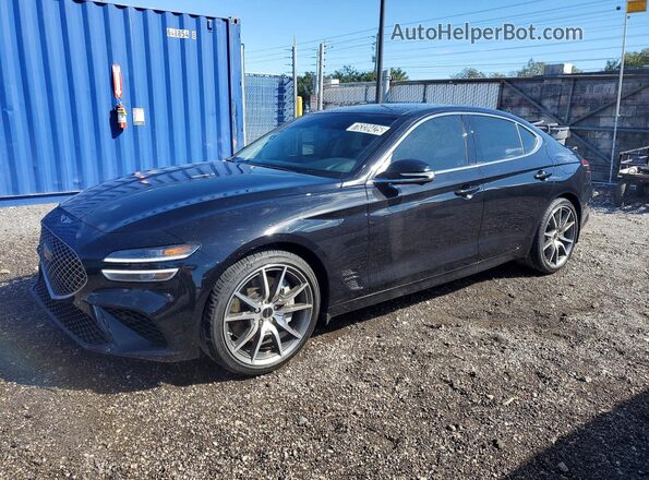 KMTG24SC9TU160111 2026 GENESIS G70 Черный Передняя левая четверть