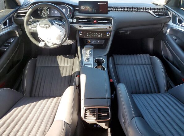 KMTG24SC9TU160111 2026 GENESIS G70 Черный Вид панели приборов